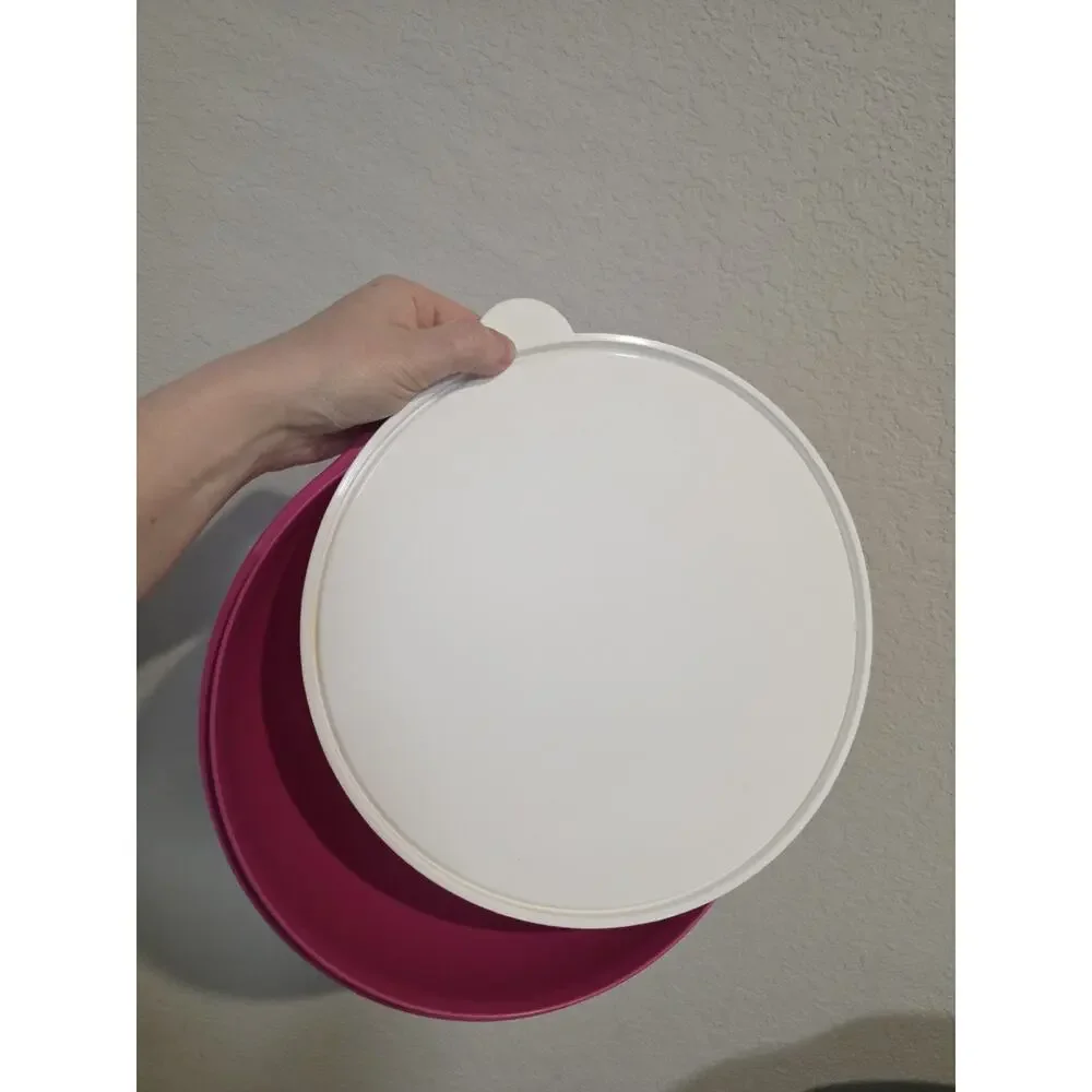 Tupperware Thatsa Bowl - 19CUP/4.5L - PINK/SUGAR - Mixing Storage